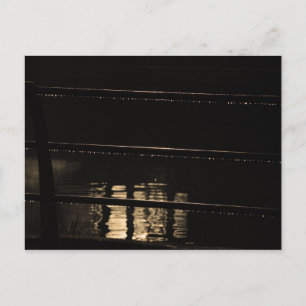 Postal Ferrocarriles y gotas de agua