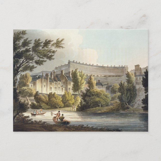 Postal Ferry Bath Wick, de 'Bath Illustrated by a Serie (Anverso)