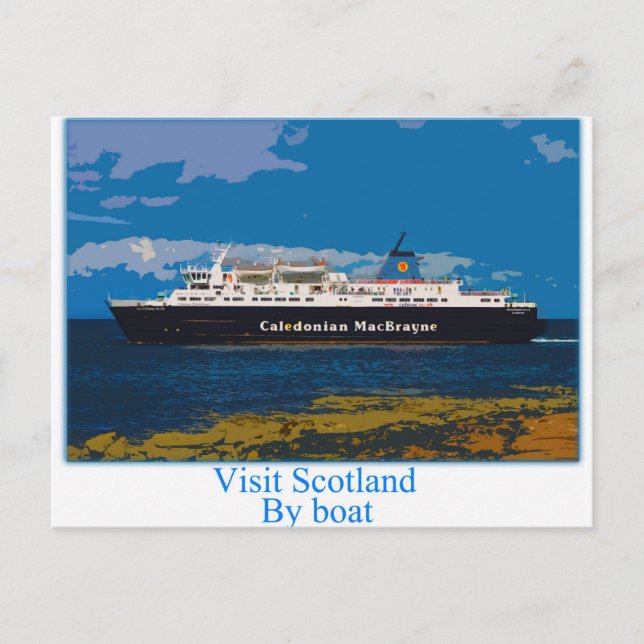Postal Ferry de la isla de Arran - Escocia (Anverso)