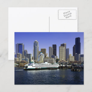 Postal Ferry de Seattle Estado de Washington