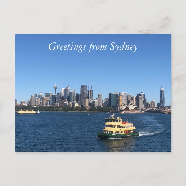 Postal ferry de sydney harbour (Anverso)