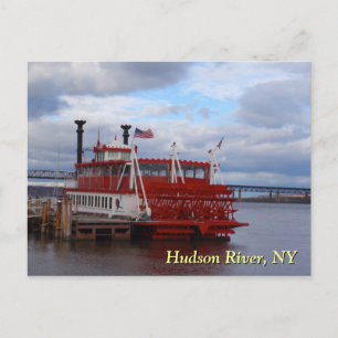 Postal Ferry del río Hudson