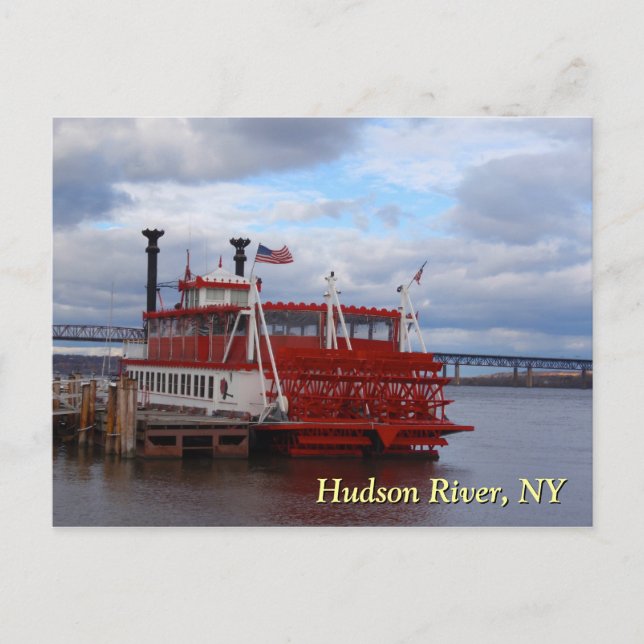 Postal Ferry del río Hudson (Anverso)
