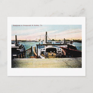 Postal Ferryboat a Portsmouth & Berkely, VA