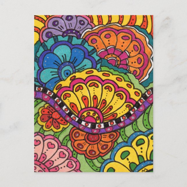 Postal Fest #3 de la flor (Anverso)