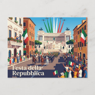 Postal Festa della Repubblica Italia