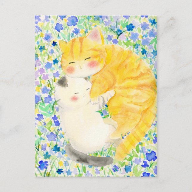 POSTAL FESTIVA 仲良し (Anverso)