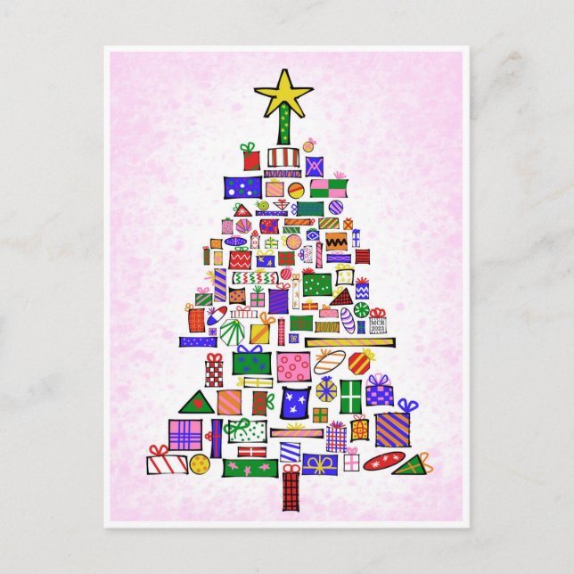 Postal Festiva 101 Regalos (Anverso)