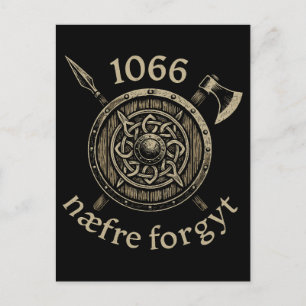 Postal Festiva 1066 Patrimonio Vikingo Nunca Olvides
