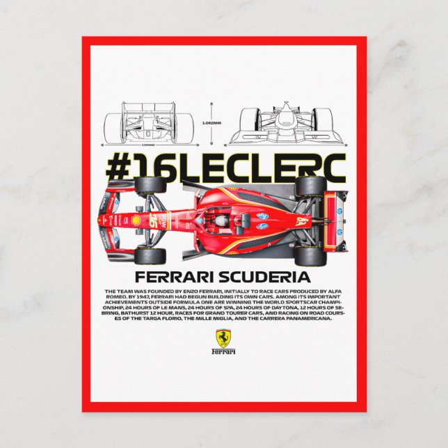 Postal Festiva 16 leclerc (Anverso)