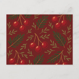 Postal Festiva 🎄 1. Sweet Cherry Holiday Charm Collection