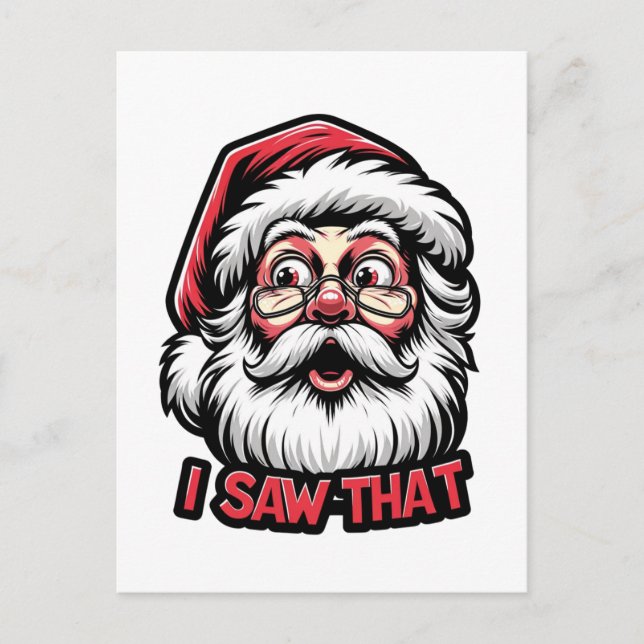 Postal Festiva 2023 Vacaciones Sorpresa Santa "Lo Vi" (Anverso)