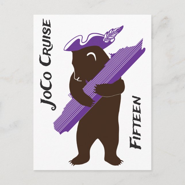 Postal Festiva 2026 JoCo Cruise On-board Postcard (Anverso)