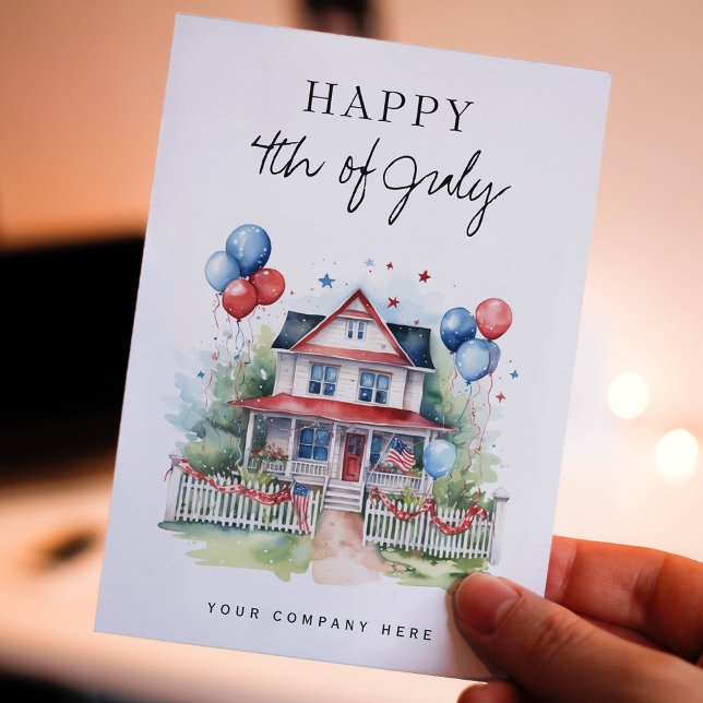 Postal Festiva 4 de julio de promoción inmobiliaria en casa festi (Subido por el creador)