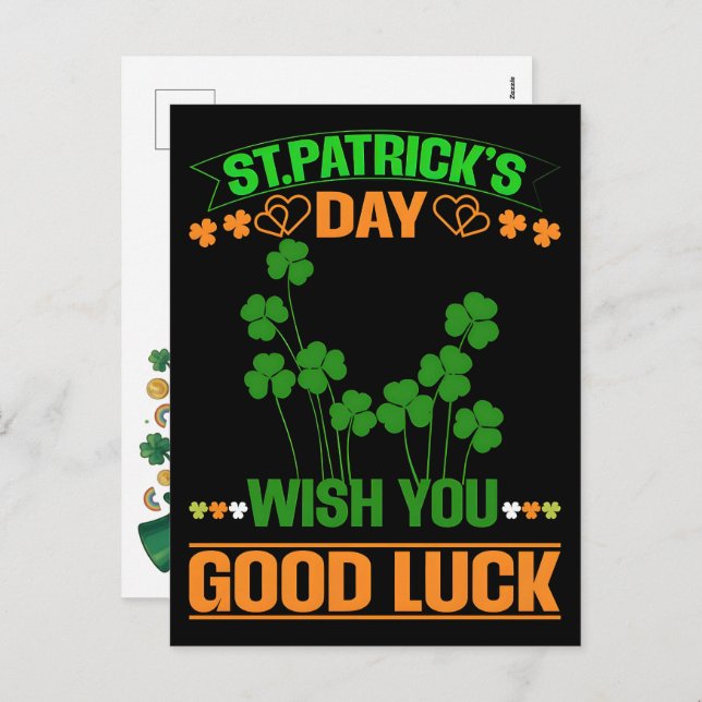 Postal Festiva 67 Viral Meme St Patricks (Anverso / Reverso)