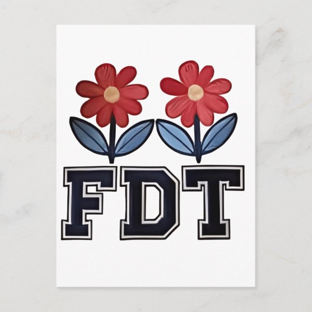 Postal Festiva 8647 Sutil Anti Trump Anti MAGA 86 47 Floral Boho (Anverso)