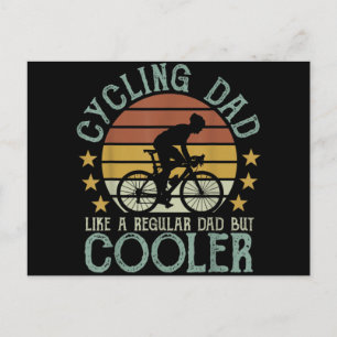 Postal Festiva A Un Padre En Ciclismo Le Gusta Un Padre Regular P