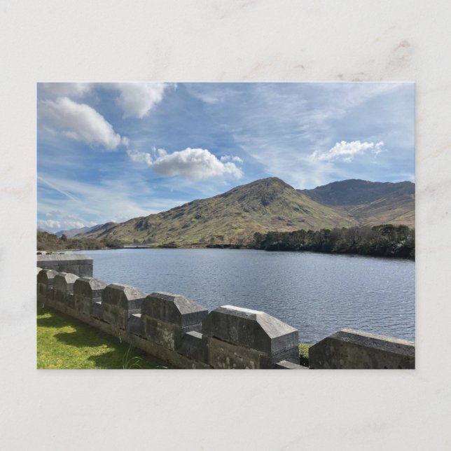 Postal Festiva Abadía de Kylemore (Anverso)