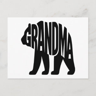 Postal Festiva Abuela Osa