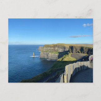 Postal Festiva Acantilados de la madre en Irlanda