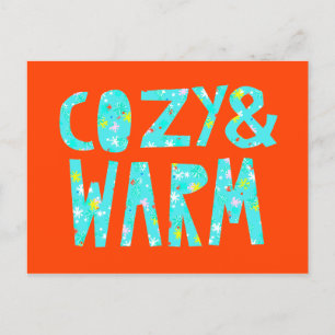 Postal Festiva Acogedor y acogedor