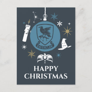 Postal Festiva Adorno Navideño Gráfico de RAVENCLAW™