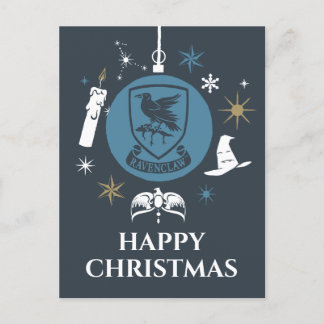 Postal Festiva Adorno Navideño Gráfico de RAVENCLAW™