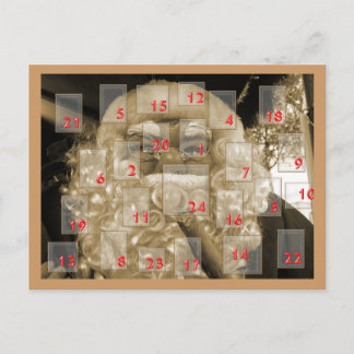 Postal Festiva adventskalender mit nikolaus