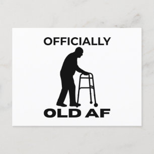 Postal Festiva AF Oficialmente Antiguo