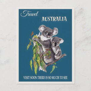 Postal Festiva Afiche de Australia