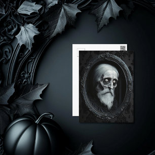 Postal Festiva Aghast Ghast Holiday Postcard