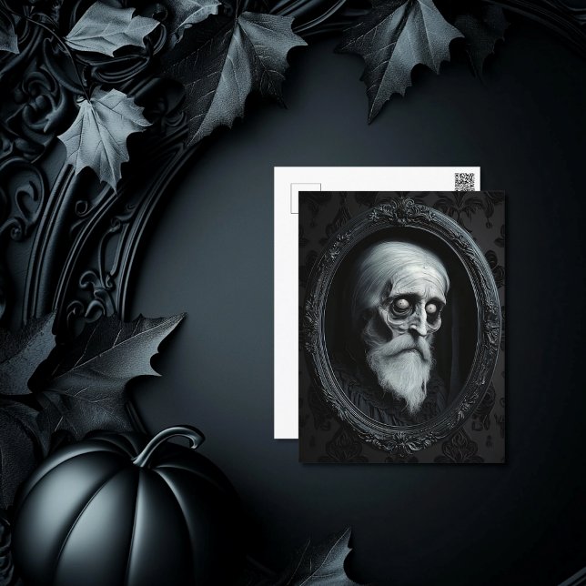 Postal Festiva Aghast Ghast Holiday Postcard (Subido por el creador)