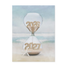 Agradecimiento 2027 Año Nuevo Reloj de Arena