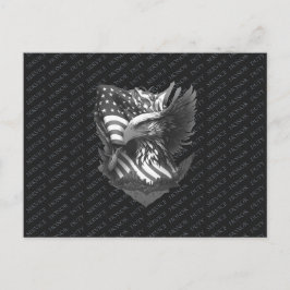 Postal Festiva Agradecimiento Militar Patriótico Gracias Veterano