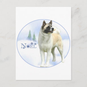 Postal Festiva Akita Noel