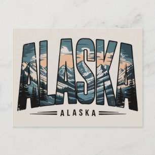Postal Festiva Alaska