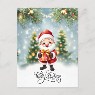 Postal Festiva Alegría de los Navidades de difusión