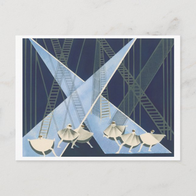 Postal Festiva Alexandra Exter (Anverso)