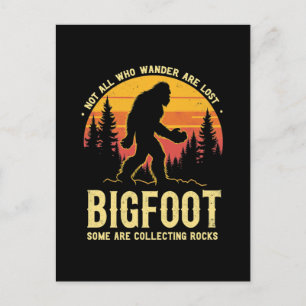 Postal Festiva Algunos Están Coleccionando Rocas Geólogo Buscador