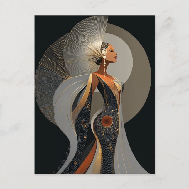 POSTAL FESTIVA ALWAYS ELEGANT #10 (Anverso)