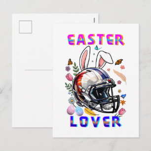 Postal Festiva Amante de Pascua
