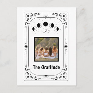 Postal Festiva Amigo Tarot de Foto Personalizado Hermana Mágica C