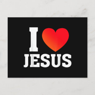 Postal Festiva Amo a Jesús
