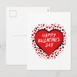 Postal Festiva Amor Infinito en el Día de San Valentín