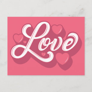 Postal Festiva AMOR/postal