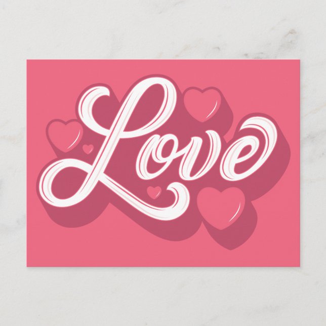 Postal Festiva AMOR/postal (Anverso)