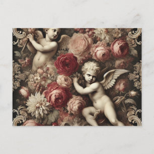 Postal Festiva Ángeles de la discordia - Victoriano gótico