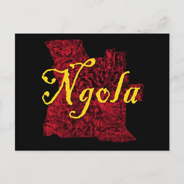 Postal Festiva Angola (Anverso)