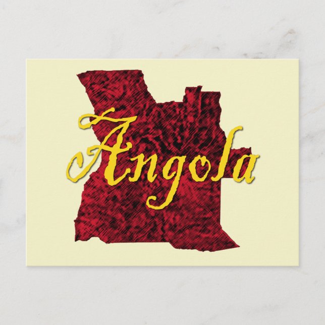 Postal Festiva Angola (Anverso)