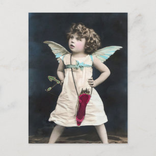 Postal Festiva Angry Cupid